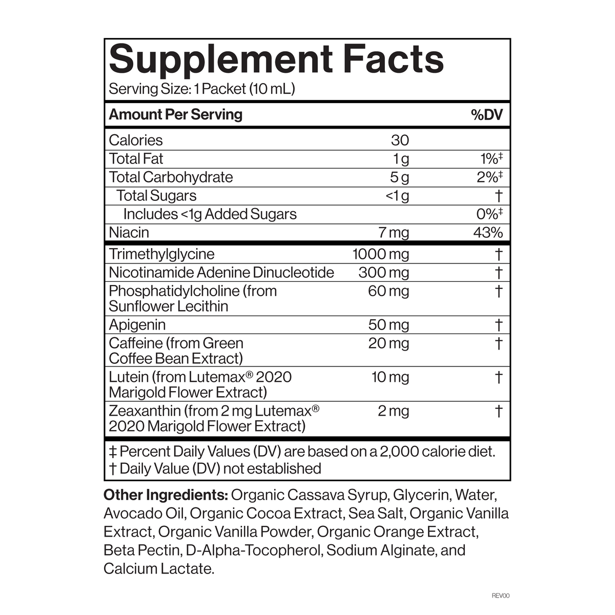 Liposomal NAD+