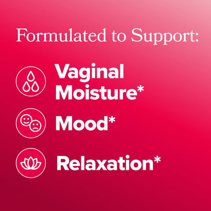 O Positiv URO Vaginal Moisture & Mood Formulated to Support Vaginal Moisture, Mood & Relaxation  -30 Servings