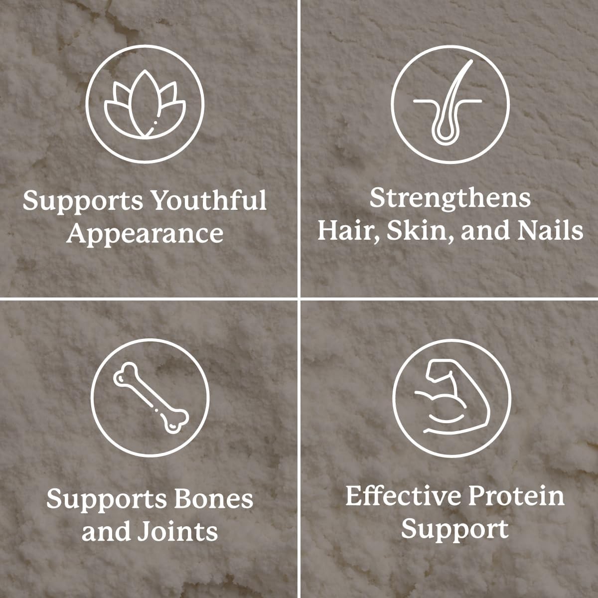 Nature's Sunshine Collagen Powder Type I and III Grass Fed and Pasture Raised Premium Bovine Collagen Peptides 18 Oz