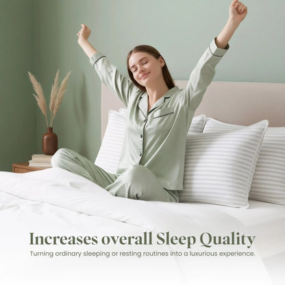 Cooling Adjustable Memory Foam Pillow | Ergonomic Side Sleeper Support