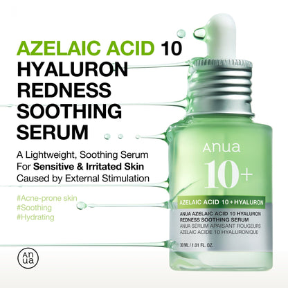Azelaic Acid 10 Hyaluron Redness Soothing Serum