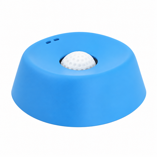 Interactive Slow Feeder Dog Bowl with Rolling Ball | Less Mess Liquid Treat Bowl